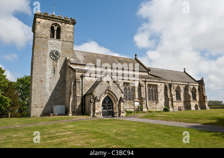 All Saints Parish Church Rudston East Yorkshire Stock Photo