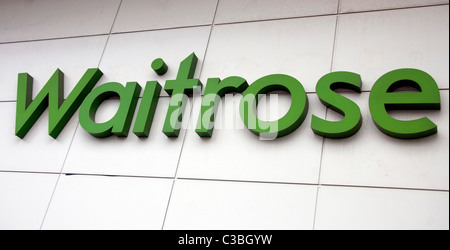 A Waitrose Store, Cambridge. Stock Photo