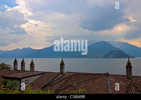 malerischer Ort am Lago di Como Stock Photo