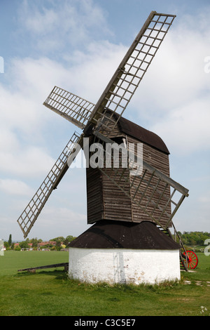 Pitstone Windmill, Buckinghamshire, England, UK Stock Photo