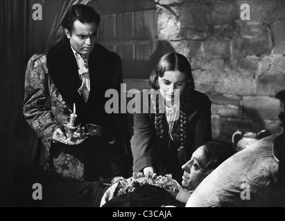 ORSON WELLES, JOAN FONTAINE, JANE EYRE, 1943 Stock Photo