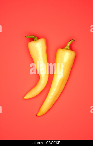 Banana Pepper Stock Photo
