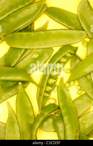 Sugar Snap Peas Stock Photo