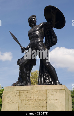 England London Hyde Park Achilles statue Stock Photo