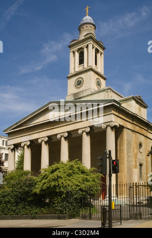 England London Eaton square, St.Peter's church Stock Photo