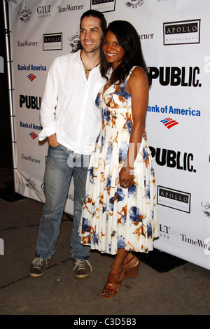 Will Swenson and Audra McDonald Opening Night After Party for 'Twelfth Night' at Shakespeare In The Park held at the Delacorte Stock Photo