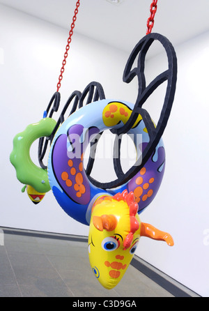 Jeff Koons' Popeye Series - press view held at the Serpentine Gallery London, England - 30.06.09 Stock Photo