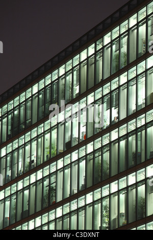 Office windows Stock Photo