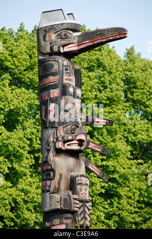 Totem Pole, Berkhamsted, UK Stock Photo