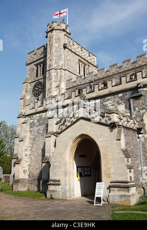 Church of 'St Peter' and 'St Paul', Tring, Hertfordshire, England, UK Stock Photo