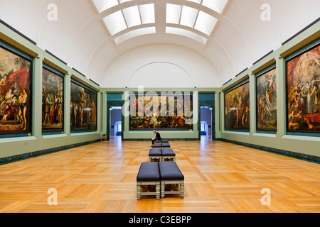 Paris, Musee du Louvre, Rubens Room Stock Photo