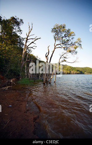 Nong Fa lake, Laos Stock Photo