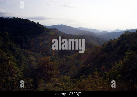 Nong Fa lake, Laos Stock Photo