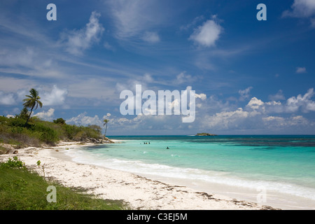 Jabberwock Beach in Antigua Stock Photo