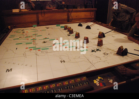 The Battle Box Command post at Fort Canning Park Singapore Stock Photo