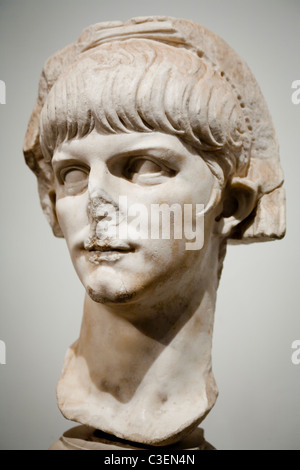 Old statue from Villa Doria Pamphili, Rome, Italy, Europe Stock Photo