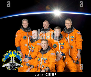 STS-132 crew Stock Photo