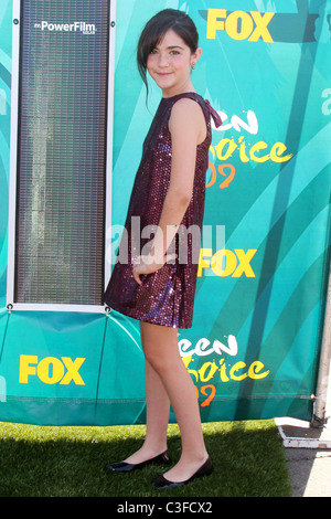 Isabelle Fuhrman Teen Choice Awards 2009 held at the Gibson Amphitheatre - Arrivals Los Angeles, California, USA - 09.08.09 Stock Photo