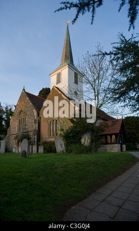 St Mary's Church High Road Chigwell Epping Forest Essex England Stock Photo