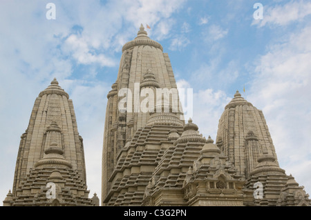 Low angle view of a temple, Birla Temple, Kolkata, West Bengal, India Stock Photo