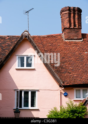 Cottage in the pretty,Village of Finchingfield, Essex, UK Stock Photo