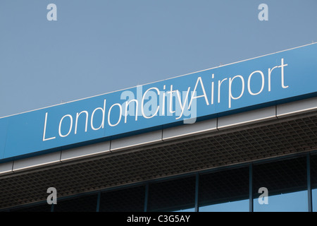 London City Airport sign Stock Photo: 80639559 - Alamy