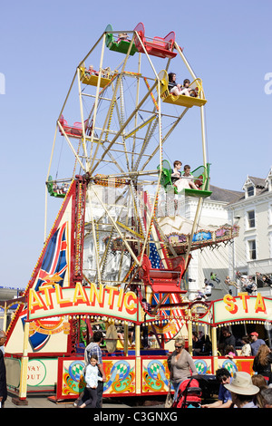 A Big Wheel in the streets of Llandudno, North Wales, during the 2011 Victorian Extravaganza Stock Photo