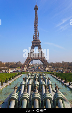 Eiffel Tower, Paris's main attractions. Paris. France.