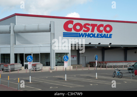 Costco Wholesale Warehouse Store Stock Photo