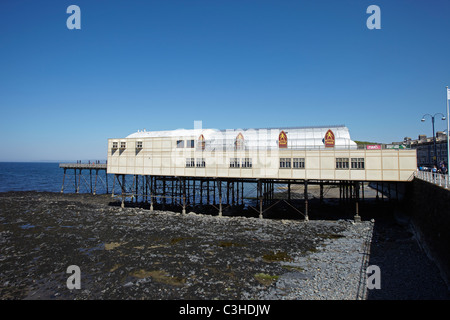 The Royal Pier, Aberystwyth, Ceredigion, Wales, UK Stock Photo