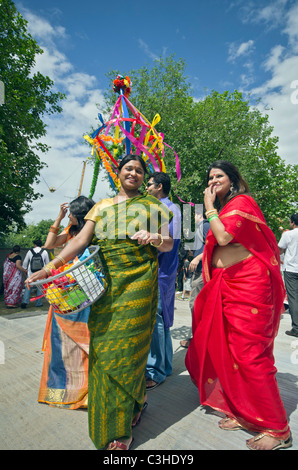 A Bashakhi Meal in Banglatown 2011, London, UK Stock Photo