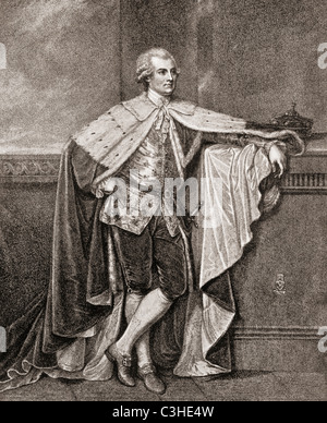 John Stuart, 1st Marquess of Bute, 1744 – 1814. British nobleman. From The Connoisseur Magazine, published 1902. Stock Photo