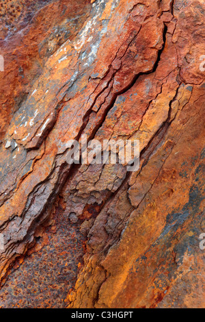 Close up of a rusty anchor in Portree, Isle of Skye Stock Photo