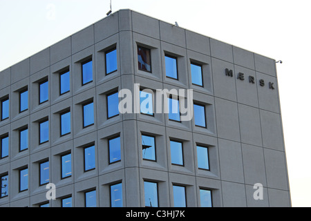 Close up of Mærsk  headquarters, Copenhagen, Denmark Stock Photo