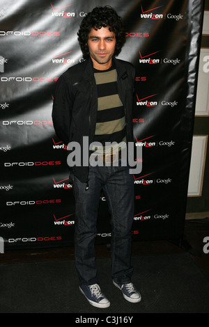 Adrian Grenier Verizon wireless launch of the new Droid smart phone held at the Angel Orensanz Foundation. New York City, USA - Stock Photo