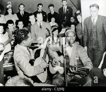 LEAD BELLY (1888-1949) US folk and blues musician Stock Photo