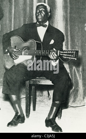 LEAD BELLY (1888-1949) US folk and blues musician Stock Photo