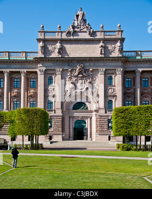 Swedens parliament building Riksdagshuset Riksdagen Stock Photo