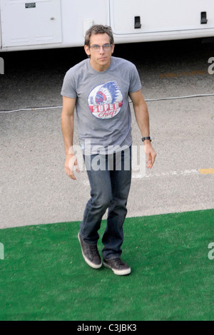 Ben Stiller on the set of his new film 'Little Fockers' Los Angeles, California - 28.10.09 GM/ Stock Photo