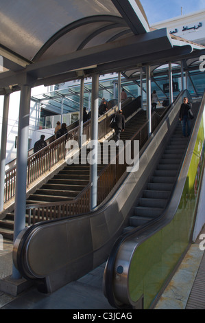 Rabat Ville main train station Ville Nouvelle new town Rabat Morocco Africa Stock Photo