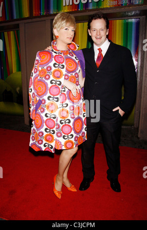 Brini Maxwell and Guest Opening night of the classic Broadway musical 'Finian's Rainbow' held at the St. James Theatre. New Stock Photo