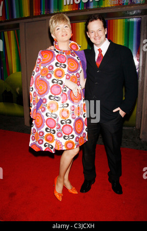 Brini Maxwell and Guest Opening night of the classic Broadway musical 'Finian's Rainbow' held at the St. James Theatre. New Stock Photo