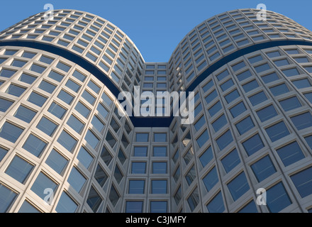 Curved Modern Architecture as Symbol of Corporate Identity Stock Photo