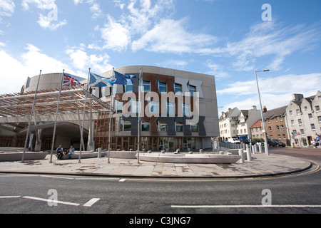 Holyrood Scottish Parliament building, Edinburgh, Scotland. Photo:Jeff Gilbert Stock Photo