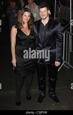 Eric Mabius and his wife Ivy Sherman Opening Night of the Broadway ...