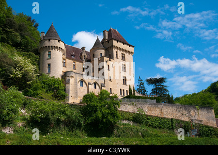 Château de la Malartrie  at La Roque Gageac, Dordogne France EU Stock Photo