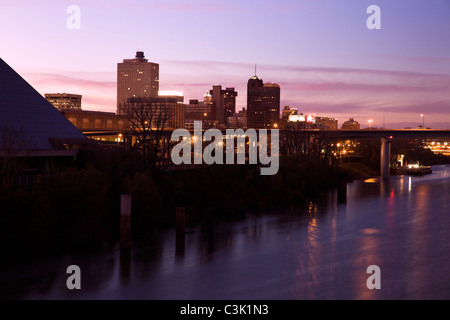 Downtown of Memphis, Tennessee, USA Stock Photo