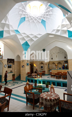 Hammam converted into a restaurant Yazd Iran Stock Photo - Alamy