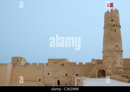 Ribat, fortification, Sousse, Tunisia, Africa Stock Photo
