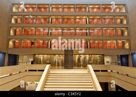 The Great Hall, Lyndon Baines Johnson Library & Museum, Stock Photo